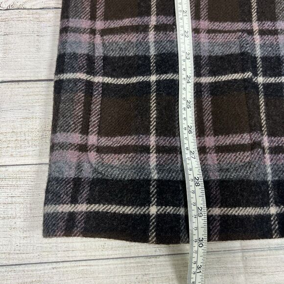 Vintage Pendleton Jacket Plaid Wool USA Women’s Size 18 Tall - Picture 11 of 11